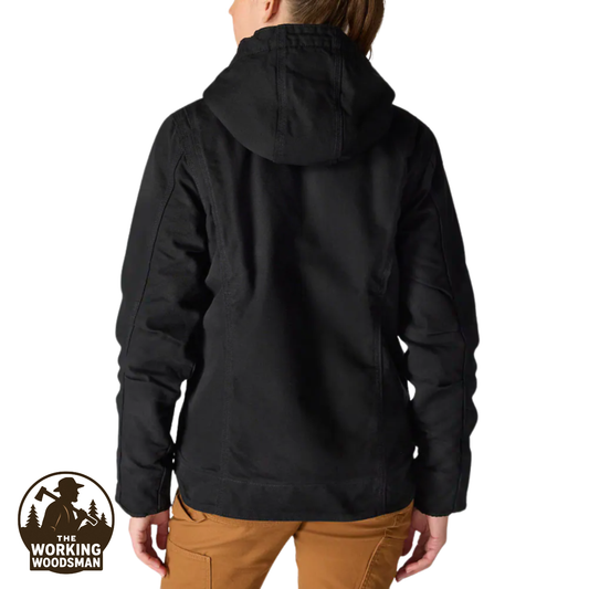 Carhartt Women's Sherpa Lined Jacket - Loose Fit - Washed Duck - 3 Warmest Rating - 104292