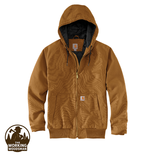 Carhartt Men's Insulated Active Jac - Loose Fit - Washed Duck - 3 Warmest Rating 104050