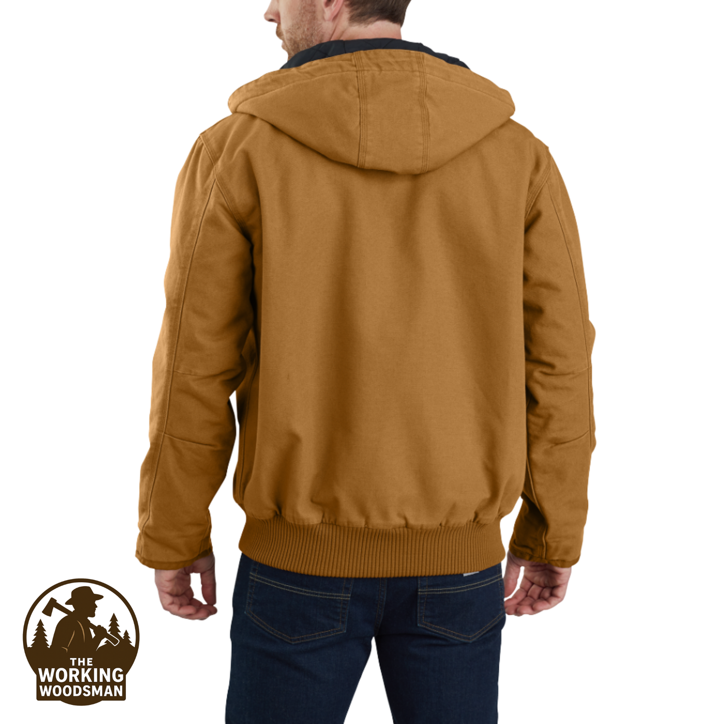 Carhartt Men's Insulated Active Jac - Loose Fit - Washed Duck - 3 Warmest Rating 104050